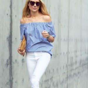 🍁Banana Republic off-shoulder top